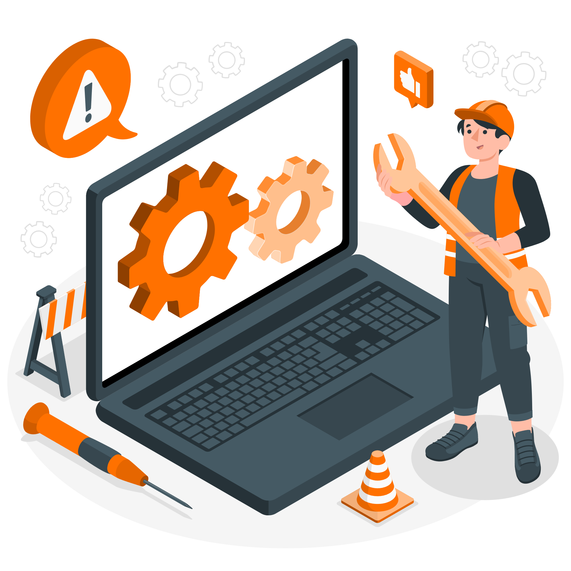 Computer troubleshooting-amico